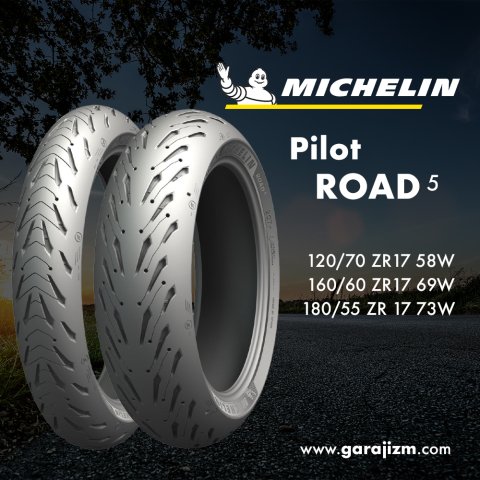 Michelin 200/55 ZR17 (73W)  Road5 - Arka