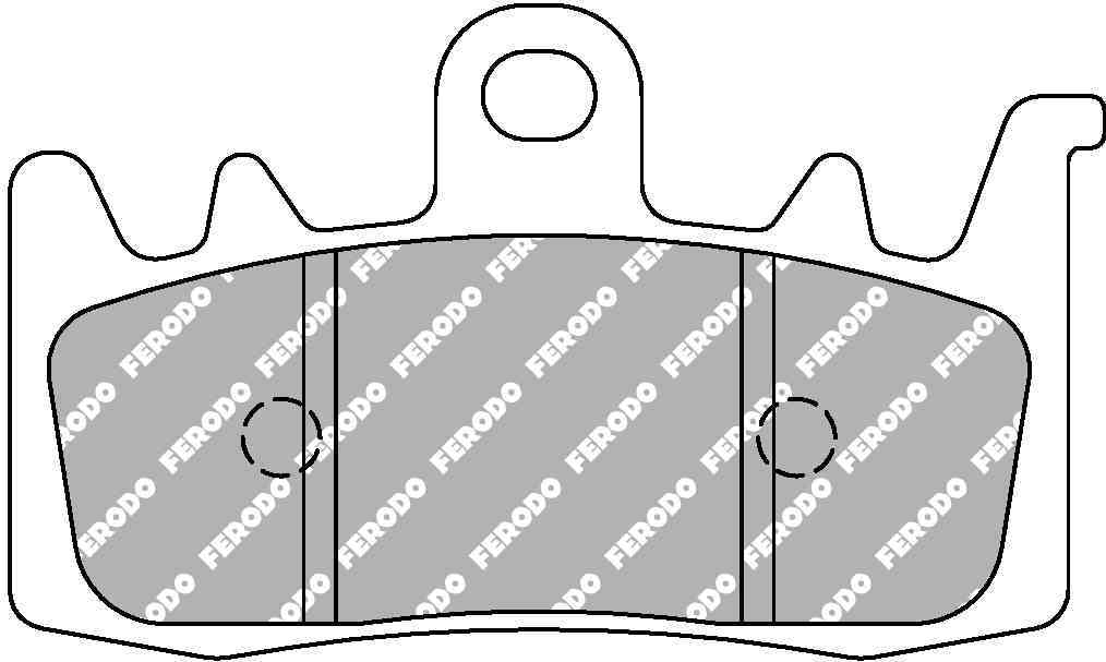 FDB2265 Ferodo Motorsiklet Balatası