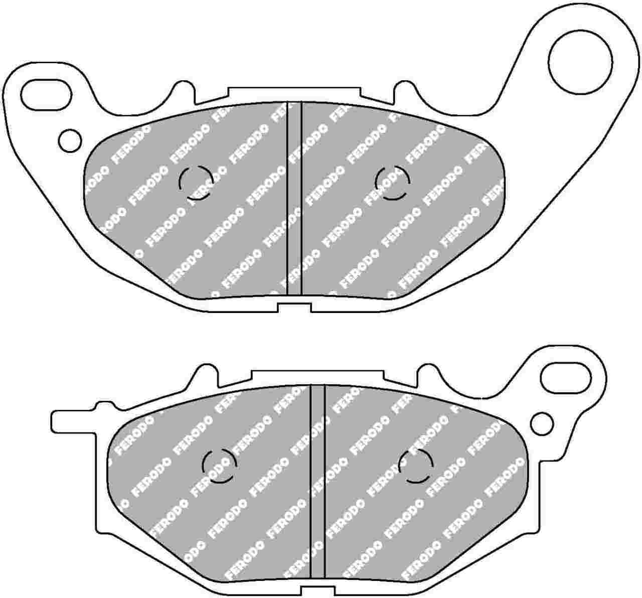 FDB2280 Ferodo Motorsiklet Balatası