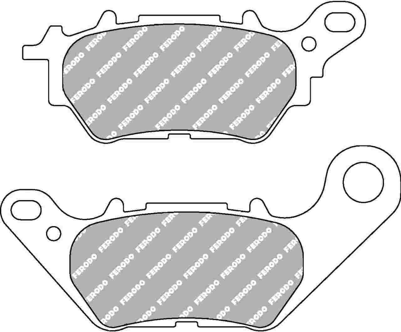 FDB2283 Ferodo Motorsiklet Balatası