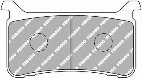 FDB2300 Ferodo Motorsiklet Balatası